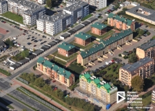 Osiedle Stara Cegielnia, zdjęcie lotnicze, Szczecin '20