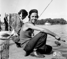 Zawody wędkarskie, bulwary Szczecin '74