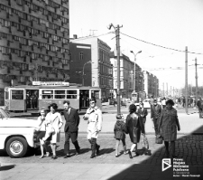 Przjście dla pieszych, plac Żołnierza Polskiego, Szczecin '74