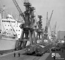 Port Szczecin, nabrzeże Rumuńskie '74