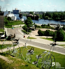 Ogniste Ptaki na skarpie Zamku Książąt Pomorskich, Szczecin '75