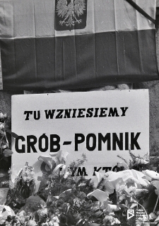 Inicjatywa budowy pomnika w hołdzie - Tym, którzy nie powrócili z morza, Szczecin '86