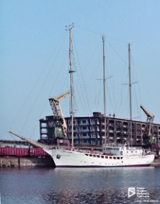Żaglowiec Signora del Vento, ex trawler Gopło, Szczecin '90