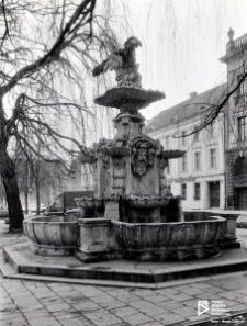 Fontanna Orła Białego w Szczecinie '91