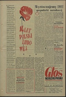 Głos Koszaliński. 1958, lipiec, nr 172