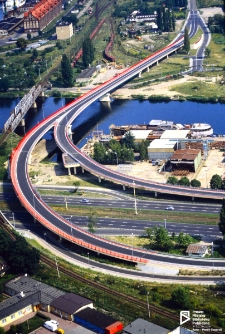 Nitka dojazdowa do portu przy ul. Gdańskiej, Szczecin '01