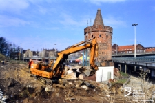 Początek zabudowy podzamcza, Szczecin '02