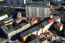 Okolice Ul. Bohaterów Getta Warszawskiego, zdjęcie lotnicze, Szczecin '05