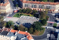 Plac Lotników, zdjęcie lotnicze, Szczecin '05
