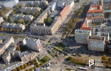 Widok na plac Żołnierza Polskiego i Aleje Kwiatową, Szczecin '08