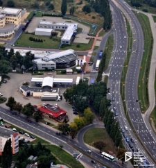 Okolice skrzyżowania ul. Andrzeja Struga i Gryfińskiej, zdjęcie lotnicze, Szczecin '13