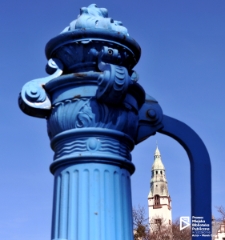 Zabytkowa pompa uliczna przy Placu Tobruckim, Szczecin '20