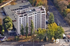 Dom Maynarza, zdjęcie lotnicze, Szczecin '20