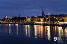 Bulwar Piastowski o zmierzchu, Szczecin '21