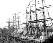 Zlot żaglowców - Bulwar Chrobrego, Szczecin '85