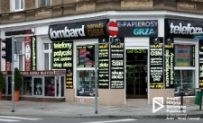 Szyldy sklepowe przy ul. Kaszubskiej, Szczecin '14