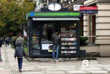 Kiosk RUCH przy ul. Jagiellońskiej, Szczecin '14