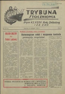 Trybuna Stoczniowca. R.2, 1954 nr 16