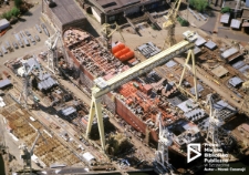 Stocznia Szczecińska Nowa, zdjęcie lotnicze '05