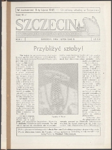 Szczecin : tygodnik miasta morskiego. R.1, 1946 nr 3-4