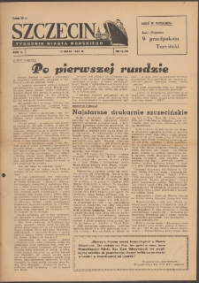 Szczecin : tygodnik miasta morskiego. T.2, 1947 nr 19-20