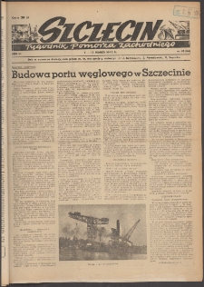 Szczecin : tygodnik miasta morskiego. R.3, 1948 nr 10 (84)