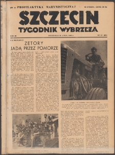 Szczecin : tygodnik miasta morskiego. R.3, 1948 nr 29 (103)