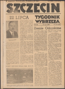 Szczecin : tygodnik miasta morskiego. R.3, 1948 nr 30/31 (104/105)