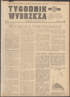 Tygodnik Wybrzeża. R.3, 1948 nr 34 (108)