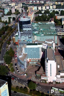 Biurowiec Pazim, Radisson Blu i Galeria handlowa Galaxy, Szczecin '05