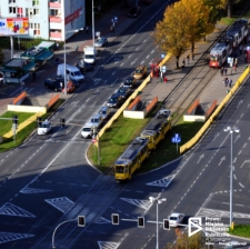 Szczecińskie tramwaje na alei Wyzwolenia '12