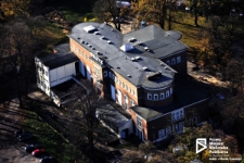 Budynek Teatru Polskiego w Szczecinie, zdjęcie lotnicze '13