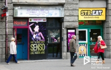 Klub i sklepy przy al. Niepodległości, Szczecin '14