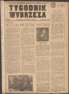Tygodnik Wybrzeża. R.3, 1948 nr 35 (109)