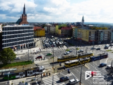 Skrzyżowanie przy placu Barama Portowa, ul. ks. Stefana Wyszyńskiego, Szczecin '19