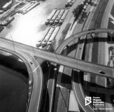 Pierwsza nitka wjazdowa Trasy Zamkowej, Szczecin '89