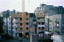 Plac budowy na ul. Tkackiej, Szczecin '02