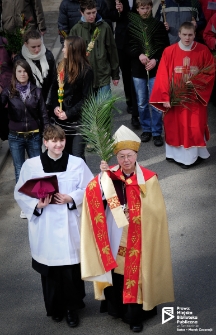 Procesja uliczna, biskup Jan Gałecki, Szczecin '10