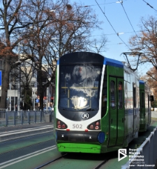 Tramwaj na szczecińskiej ulicy '12