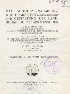 Die Gestaltung der Landschaft durch den Menschen