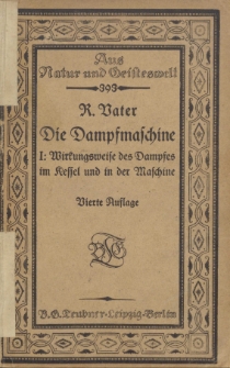 Die Dampfmaschine.