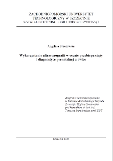 Wykorzystanie ultrasonografii w ocenie przebiegu ciąży i diagnostyce prenatalnej u owiec