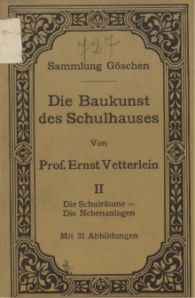 Die Baukunst des Schulhauses