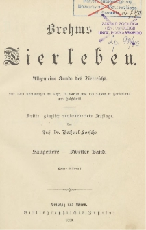 Brehms Tierleben