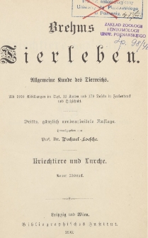 Brehms Tierleben