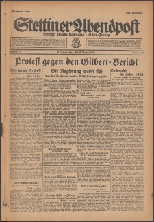 Stettiner Abendpost : Ostsee-Zeitung : Stettiner neueste Nachrichten. 1929 Nr 2