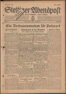 Stettiner Abendpost : Ostsee-Zeitung : Stettiner neueste Nachrichten. 1929 Nr 10