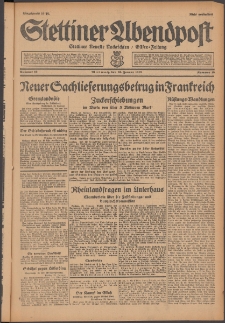 Stettiner Abendpost : Ostsee-Zeitung : Stettiner neueste Nachrichten. 1929 Nr 19