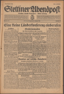 Stettiner Abendpost : Ostsee-Zeitung : Stettiner neueste Nachrichten. 1929 Nr 20
