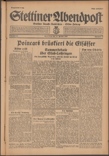Stettiner Abendpost : Ostsee-Zeitung : Stettiner neueste Nachrichten. 1929 Nr 21